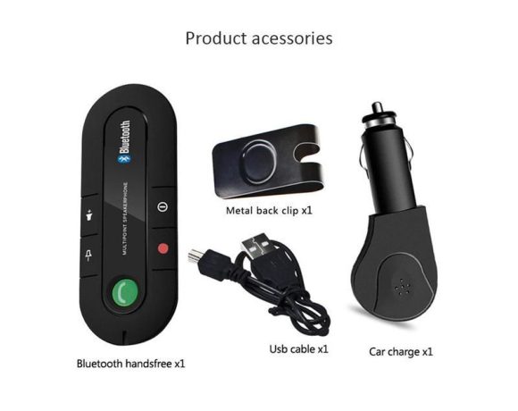 Bluetooth Car Visor Speakerphone - Image 4