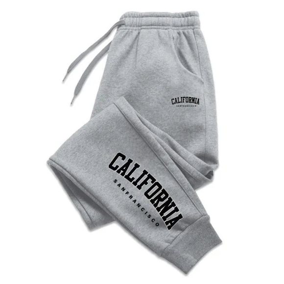 Warm Sports Casual Ankle Banded Pants - Image 6