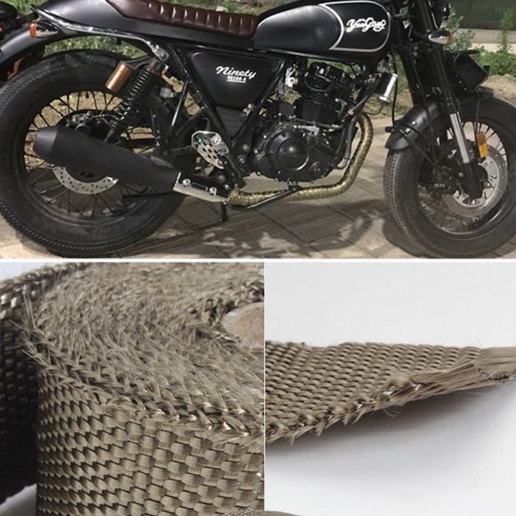 Motorcycle exhaust pipe insulation belt - Image 5