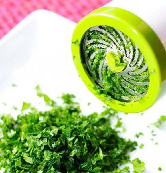 Herb Grinder Spice Mill Parsley Shredder Chopper - Image 3