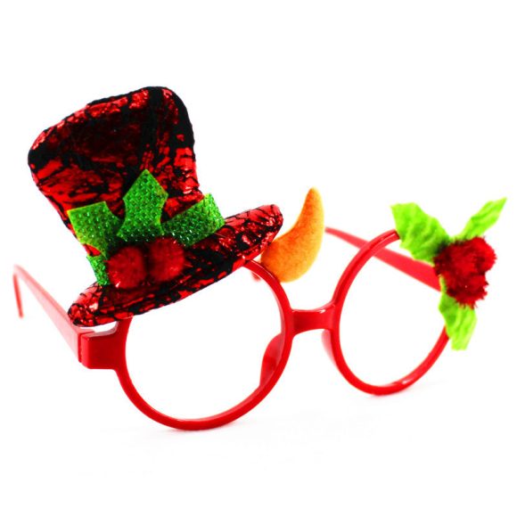 Christmas glasses frame Christmas party supplies Christmas gifts Christmas decorations glasses Santa glasses - Image 4