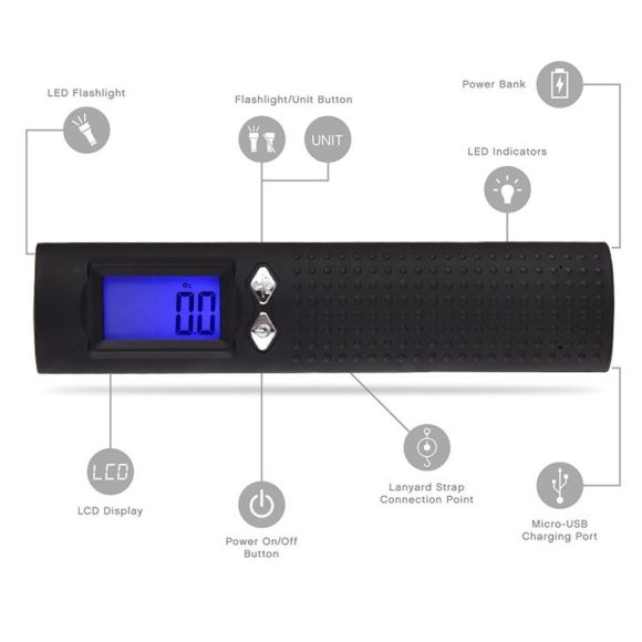 Accurate USB digital handheld  scale portable suitcase scale - Image 7