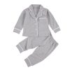 Cotton Two Piece Pajama Sets Toddler Kids Baby Girl Boy - Image 4
