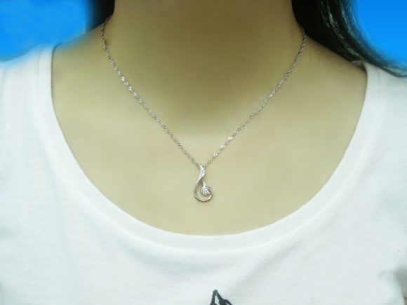 Fire Phoenix Zircon Necklace Pendant - Image 6