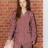 Women's Striped Homewear Long Sleeve - Image 3