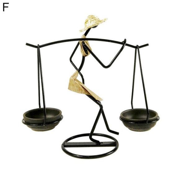 Candle Holder Romantic Candle Holder Carrying Girl Decoration - Image 8