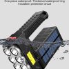 Solar Rechargeable Usb Flashlight Led
