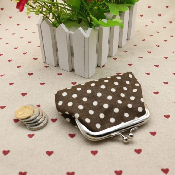 Linen dots zero purse cloth coin bag children wallet creative Taobao small gift wholesale - Image 10