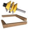 Single 8mm Shank  Mortise Joint Cutter Woodworking Milling Cutter Engraving Tool - Image 2