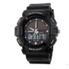 Time beauty personality solar watch fashion electronic double display waterproof outdoor sports men's watch student watch - Image 2