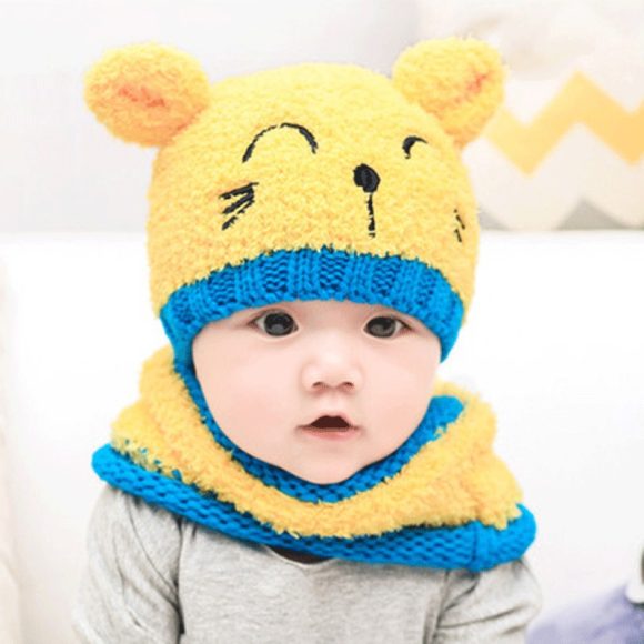 Wool scarf baby hat - Image 2