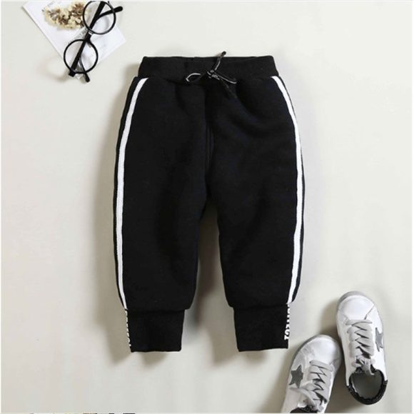 Baby winter clothing plus velvet pants - Image 4