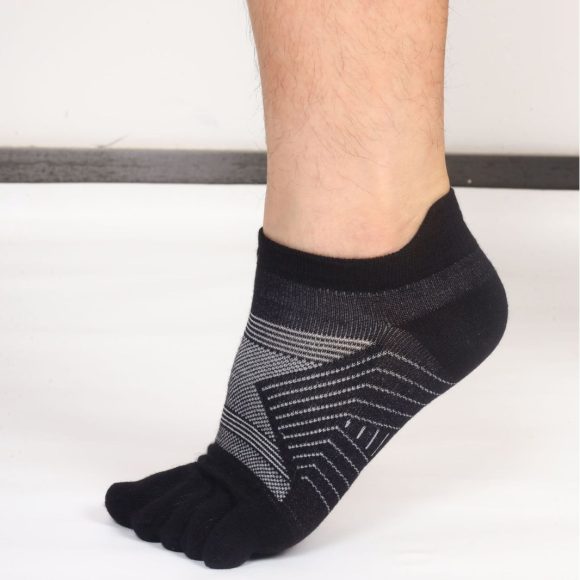 Wool Plush Toe Socks Men's Short Tube - Image 5