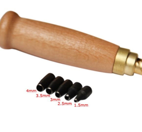 Rotary Punching Punchers Leather Craft Tools 6 pcs/Set - Image 2