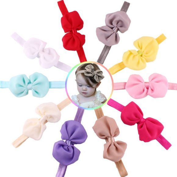 Solid color baby hair band - Image 9