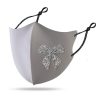 Diamond Mask Shiny Diamond Bow Creative Cloth Mask - Image 8
