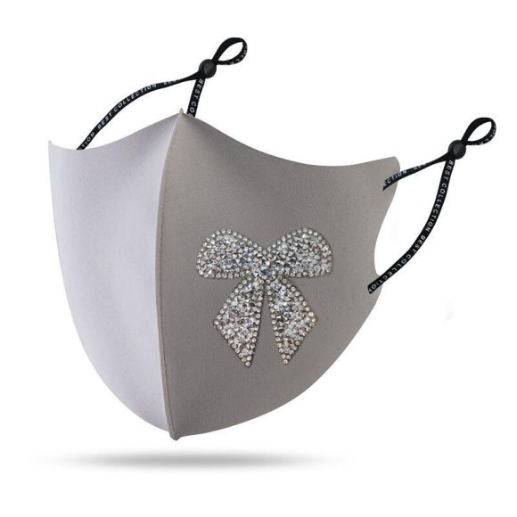 Diamond Mask Shiny Diamond Bow Creative Cloth Mask - Image 8