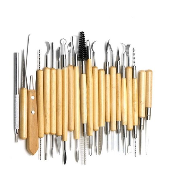 30 sets of clay sculpture tools - Image 4