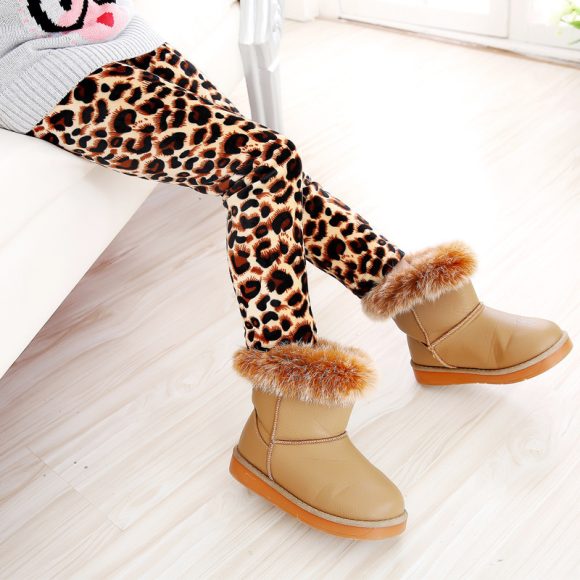 Girls' warm leggings - Image 2