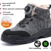 High Top Safety Shoes For Men All Seasons Anti-smash And Anti-puncture - Image 6