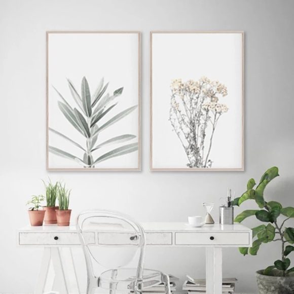Nordic Small Plant Decoration Painting Canvas Painting - Image 5