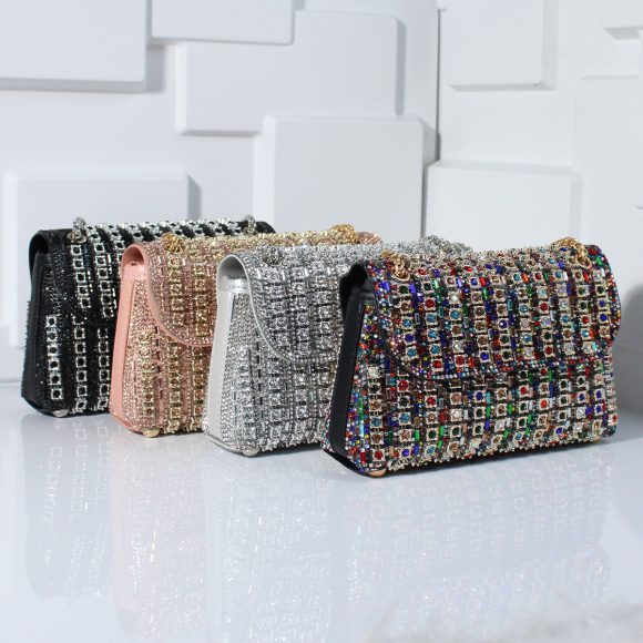Fashion Crossbody Dinner Bag Diamond-embedded Hand Carrying - Image 7