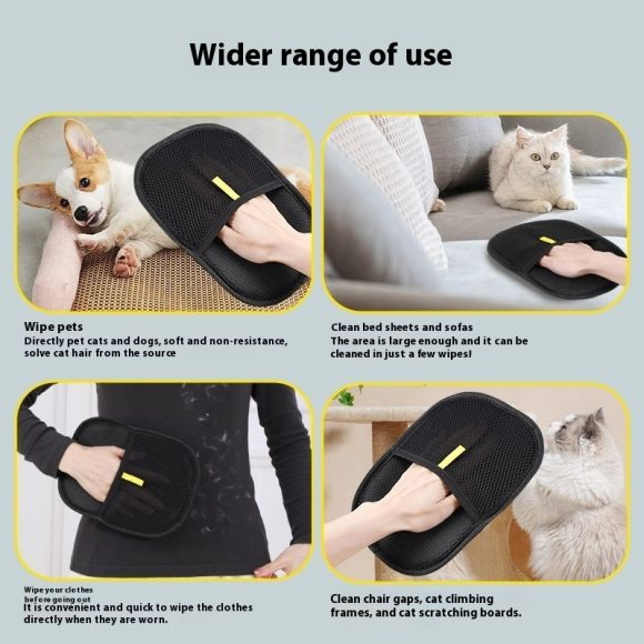 Fashion Personalized Pet Electrostatic Hair Removal Gloves - Image 2