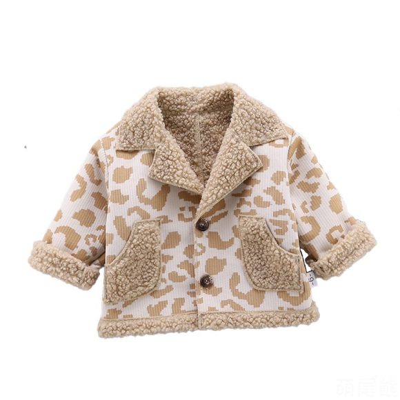 Boys and girls foreign style fur coat warm jacket - Image 10