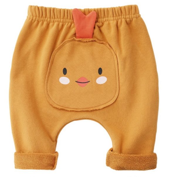 Cartoon patch baby pants - Image 2