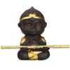 Chinese Purple Clay Kung Fu Tea Set Tea Pet Monkey King for Home Tea Tray Decoration Tea Tray Sun Wukong Statues Sculptures - Image 6