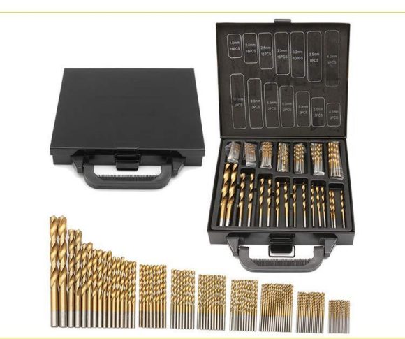 Steel titanium plated twist drill - Image 5