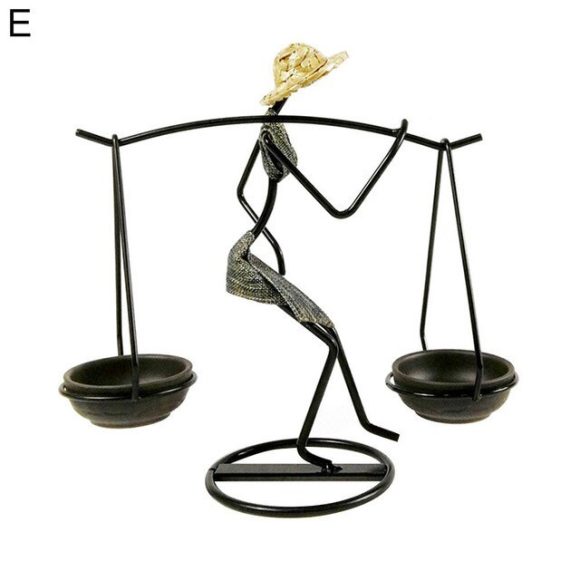 Candle Holder Romantic Candle Holder Carrying Girl Decoration - Image 5
