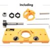 35 MM Cup Style Guide To Drill Bit Hint Bit Boring Drill Hole Port Locator Drill Guide For Kreg Jig Wood Working Tools DIY Drill Tool - Image 8