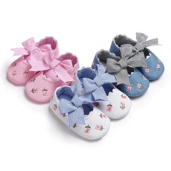Bowknot Baby Shoes Girl Toddler Anti-Slip Shoe - Image 3