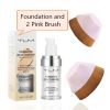 Temperature Liquid Foundation Concealer Portable Natural Color  Makeup Foundation BB Concealer - Image 9