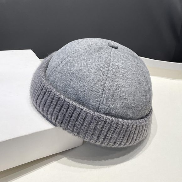 Autumn And Winter Deerskin Velvet Beret Melon Skin Hat - Image 7