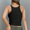DAZY Solid Ribbed Knit Cami Top - Image 3