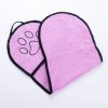Solid Color Water Towel Dog Cat Pet Bath Towel