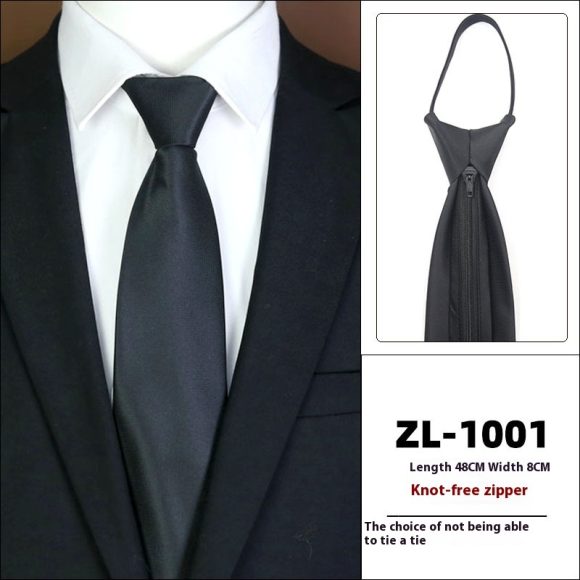 Men's Formal Wear Business Zipper Tie-free - Image 9