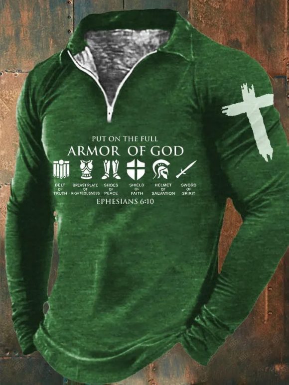 T-shirt European And American Open Placket Series - Image 3