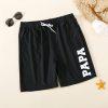European and American words mother and child swimsuit beach swimsuit - Image 8