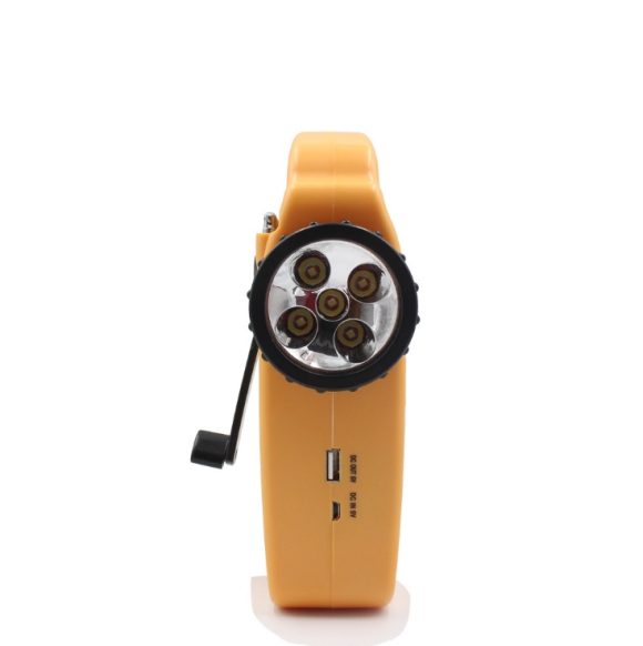 Hand-cranked radio emergency light - Image 6
