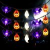 LED Halloween Pumpkin Spider Bat Skull String Light Lamp Home Garden Party Outdoor Halloween Decoration Lantern Light - Image 4