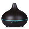 Creative Home Appliance Full Wood Grain Remote Control Aromatherapy Lamp - Image 4