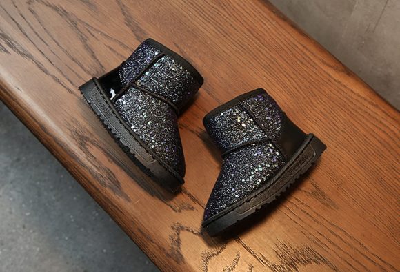 Children's snow boots in sequins - Image 5