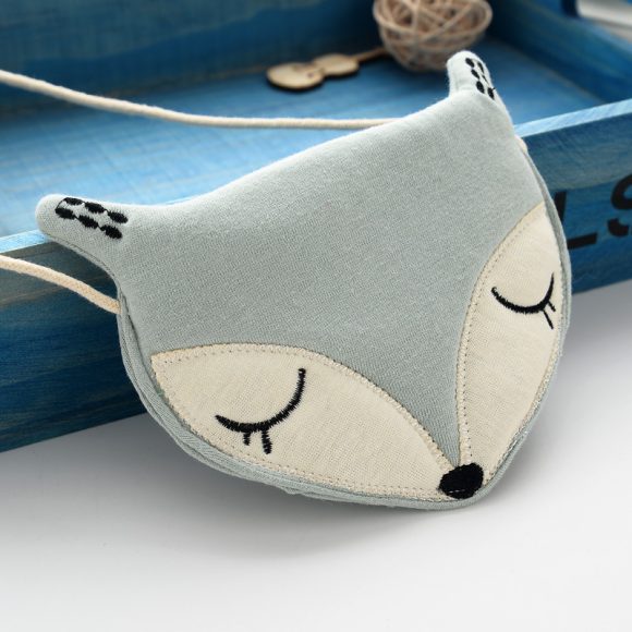 The New South Korean Manufacturers Original Cartoon Small Fox Children Small Satchel Purse - Image 3