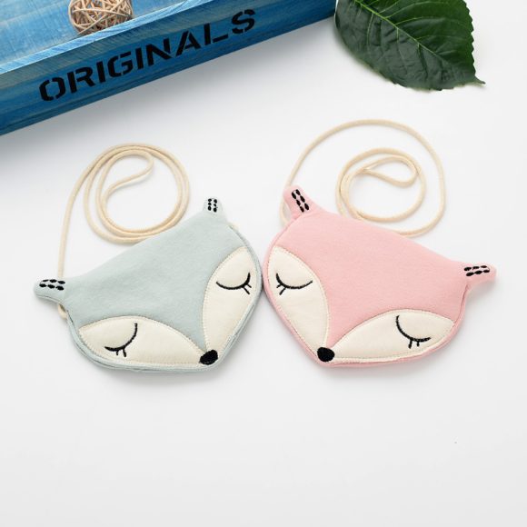 The New South Korean Manufacturers Original Cartoon Small Fox Children Small Satchel Purse - Image 6
