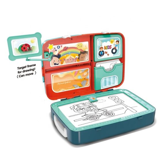 Children's 2 in 1 Painting Learning Backpack Toy - Image 3