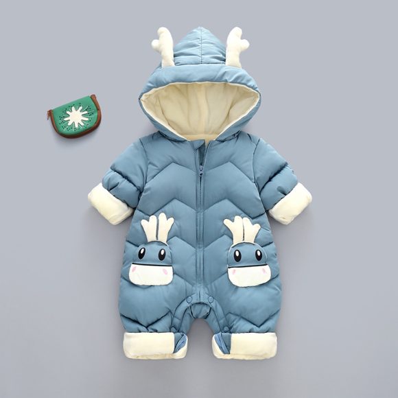 Baby winter romper - Image 3