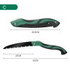 Hand saw woodworking saw household folding saw fruit tree pruning garden saw multi-functional outdoor cutting saw tools wholesale - Image 3